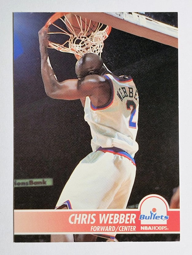 1994-95 Hoops #382 Chris Webber