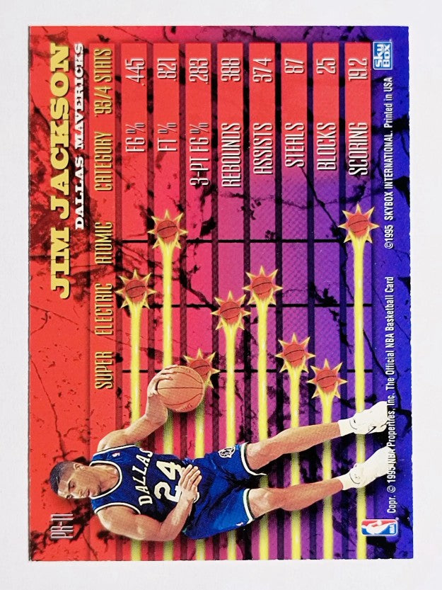1994-95 Hoops Power Ratings #PR11 Jim Jackson