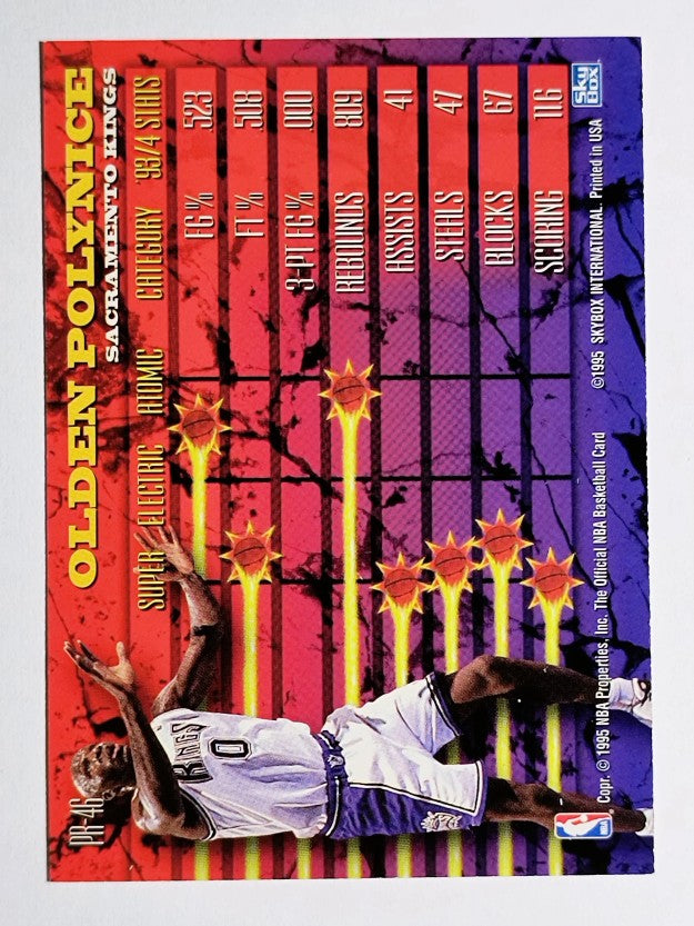 1994-95 Hoops Power Ratings #PR46 Olden Polynice