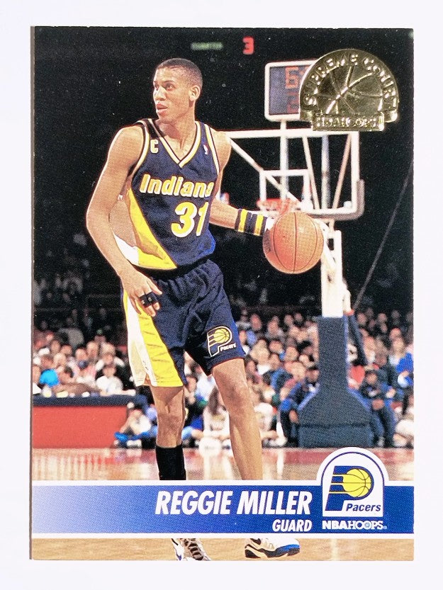 1994-95 Hoops Supreme Court #SC20 Reggie Miller