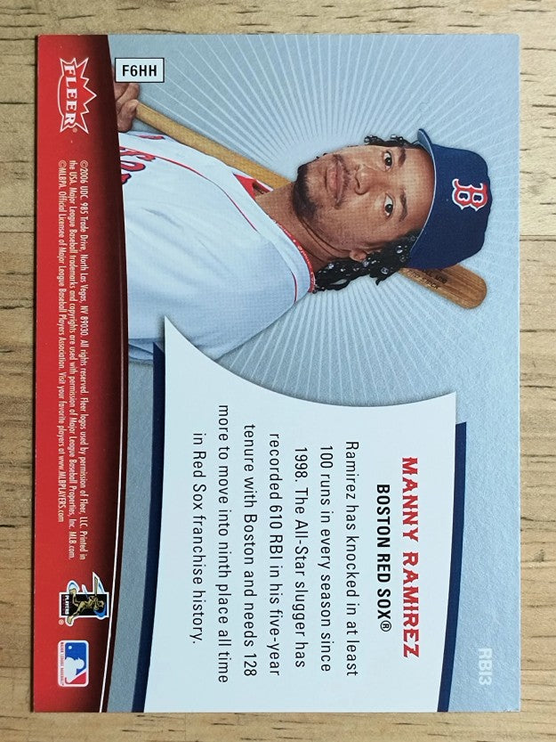 2006 Ultra RBI Kings #RBI3 Manny Ramirez