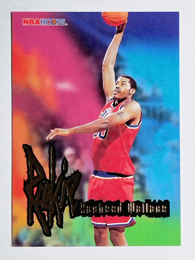 1995-96 Hoops #290 Rasheed Wallace RC