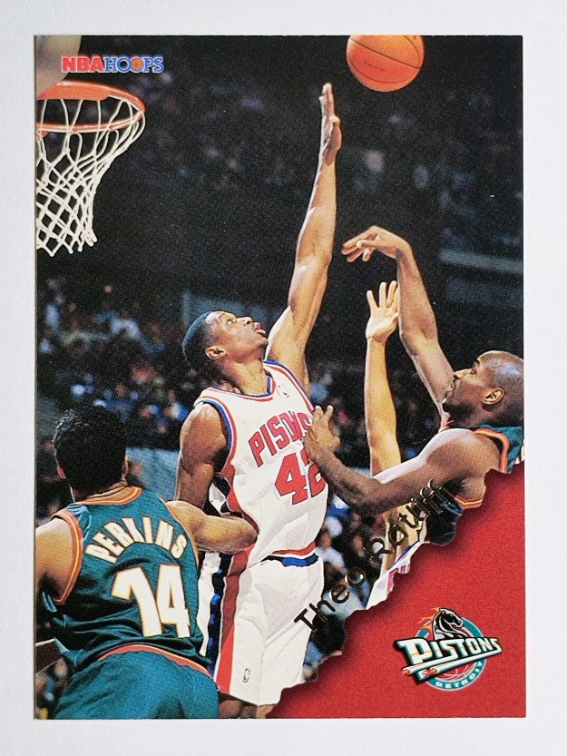 1996-97 Hoops Silver #50 Theo Ratliff