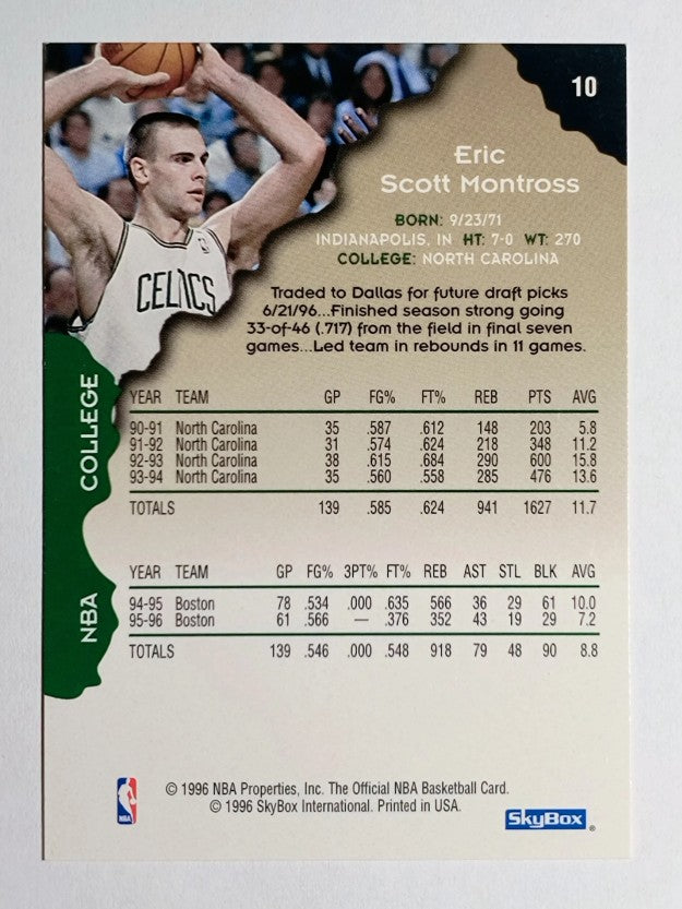 1996-97 Hoops Silver #10 Eric Montross