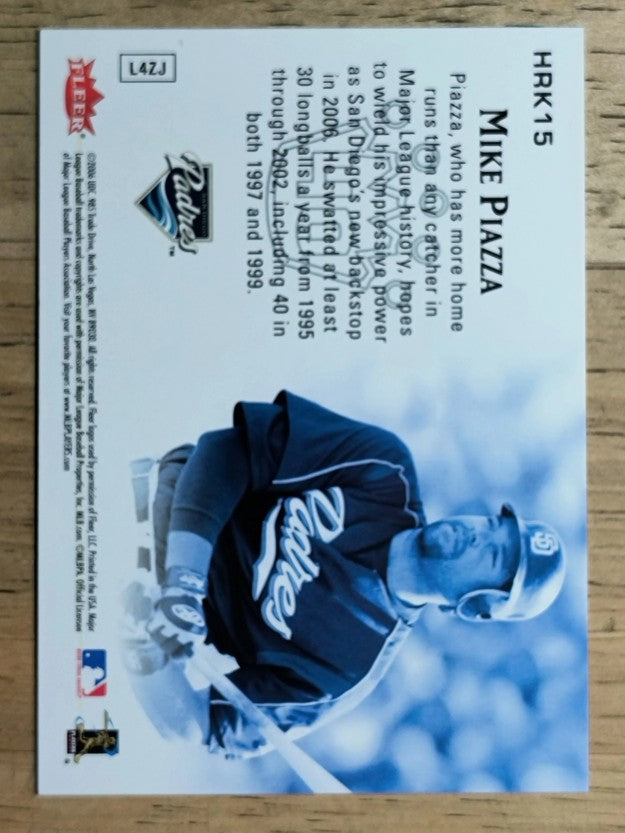 2006 Ultra Home Run Kings #HRK15 Mike Piazza