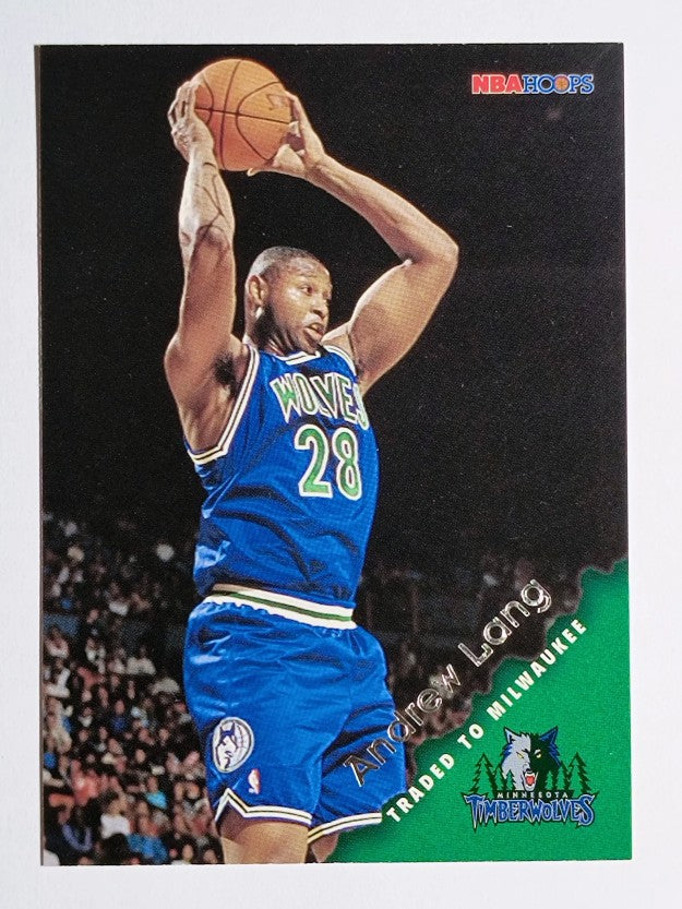 1996-97 Hoops Silver #94 Andrew Lang (NM)
