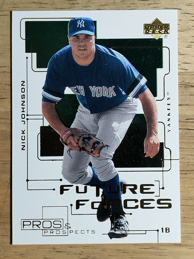 2000 Upper Deck Pros and Prospects Future Forces #F10 Nick Johnson