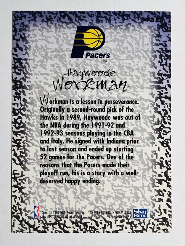 1994-95 Hoops #438 Haywoode Workman GM