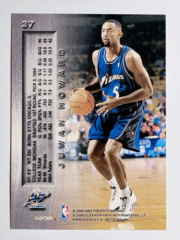 1999-00 Metal #37 Juwan Howard