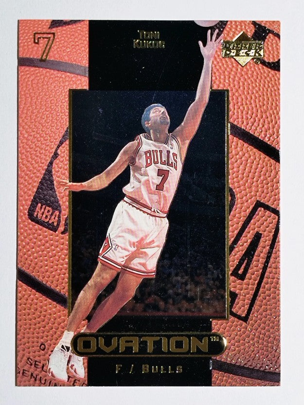 1999-00 Upper Deck Ovation #7 Toni Kukoc