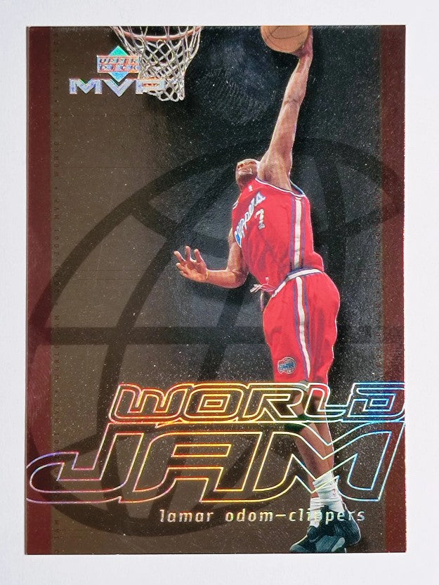 2000-01 Upper Deck MVP World Jam #WJ13 Lamar Odom