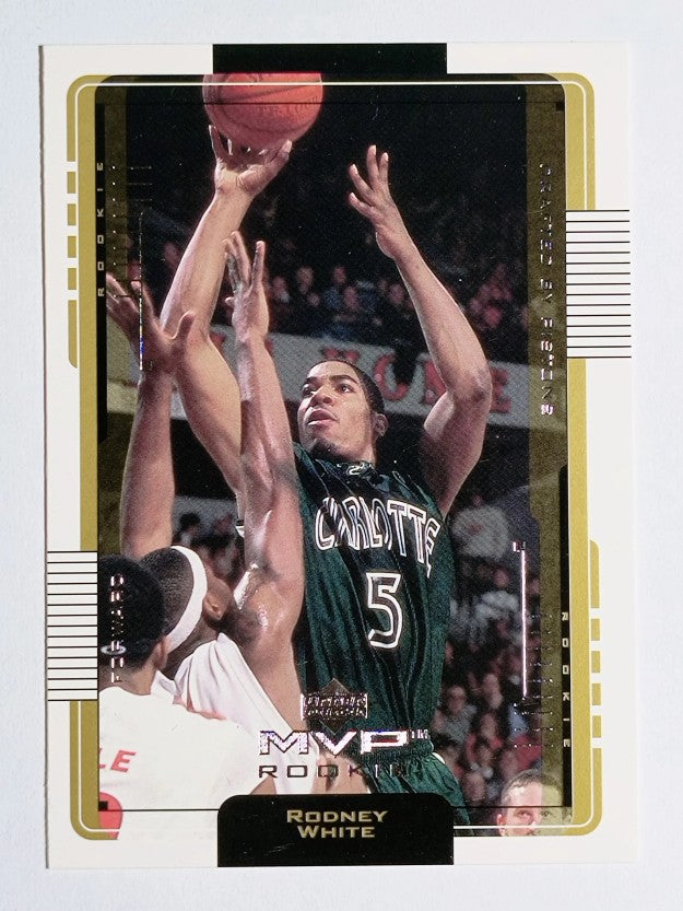 2001-02 Upper Deck MVP #215 Rodney White RC