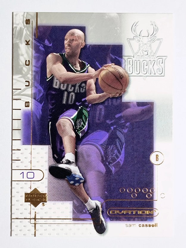 2001-02 Upper Deck Ovation #50 Sam Cassell