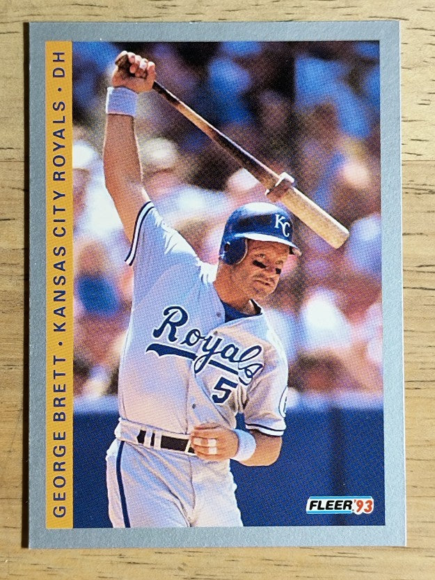 1993 Fleer #236 George Brett
