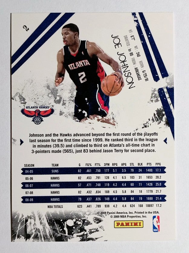 2009-10 Rookies and Stars #2 Joe Johnson