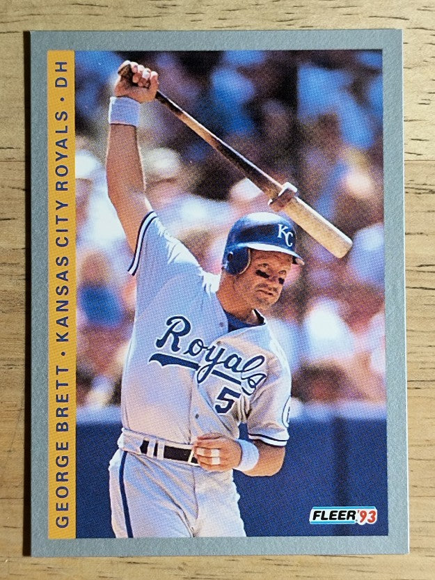 1993 Fleer #236 George Brett