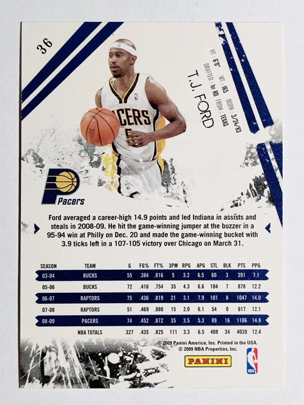 2009-10 Rookies and Stars #36 T.J. Ford