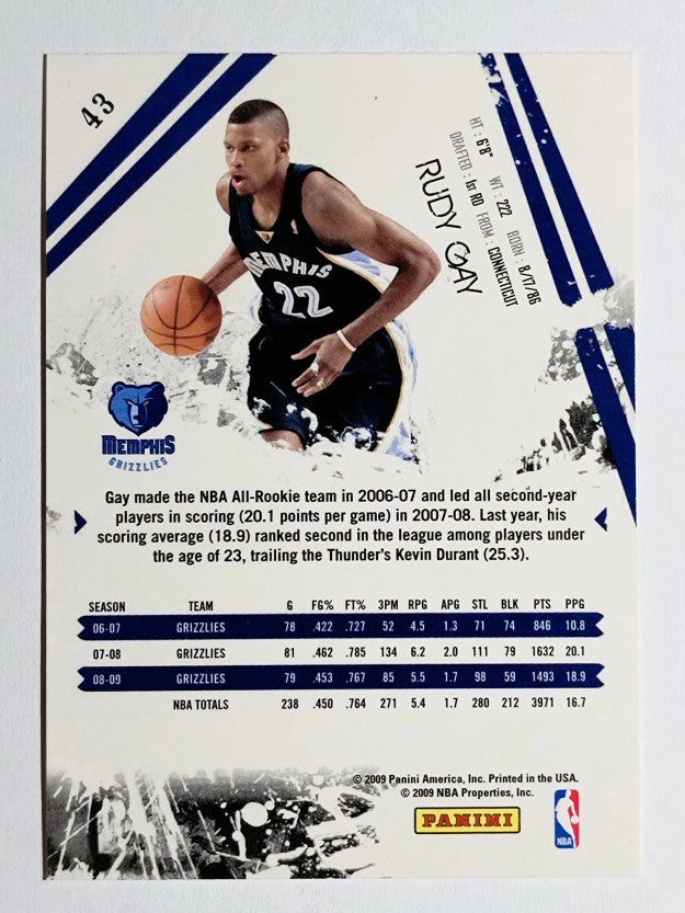 2009-10 Rookies and Stars #43 Rudy Gay