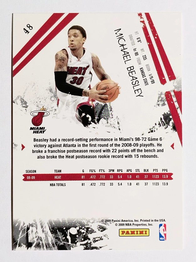 2009-10 Rookies and Stars #48 Michael Beasley