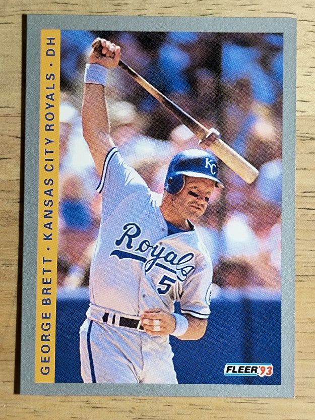 1993 Fleer #236 George Brett