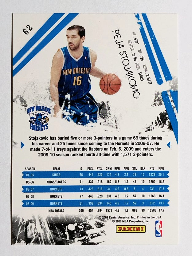 2009-10 Rookies and Stars #62 Peja Stojakovic