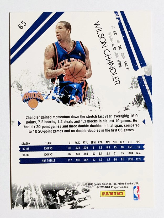 2009-10 Rookies and Stars #65 Wilson Chandler