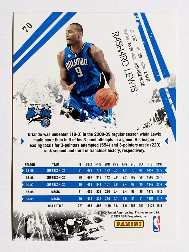 2009-10 Rookies and Stars #70 Rashard Lewis