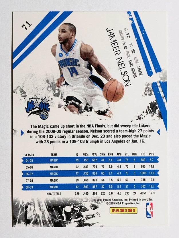 2009-10 Rookies and Stars #71 Jameer Nelson