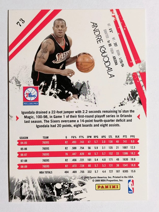 2009-10 Rookies and Stars #73 Andre Iguodala