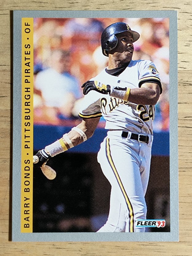 1993 Fleer #112 Barry Bonds