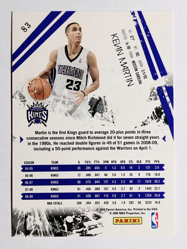 2009-10 Rookies and Stars #83 Kevin Martin