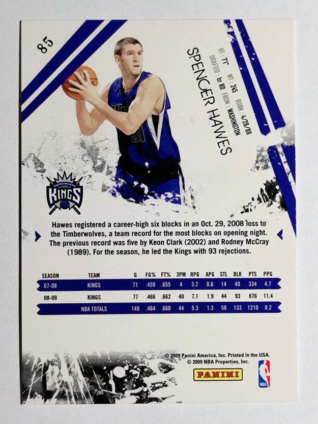 2009-10 Rookies and Stars #85 Spencer Hawes