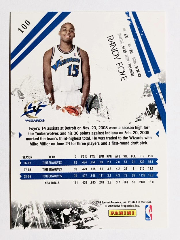 2009-10 Rookies and Stars #100 Randy Foye