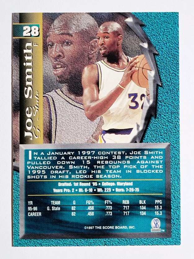 1997 Score Board Talk N' Sports #28 Joe Smith