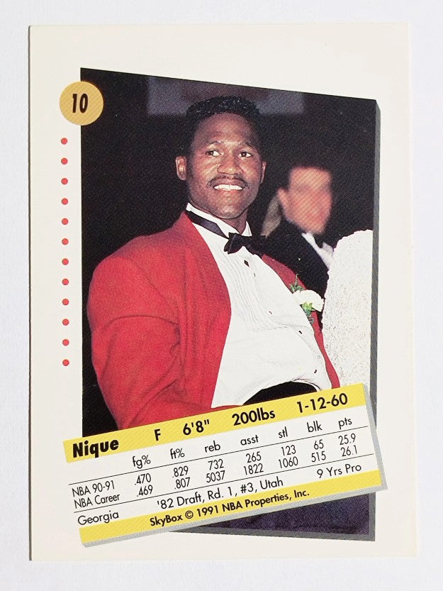 1991-92 SkyBox #10 Dominique Wilkins