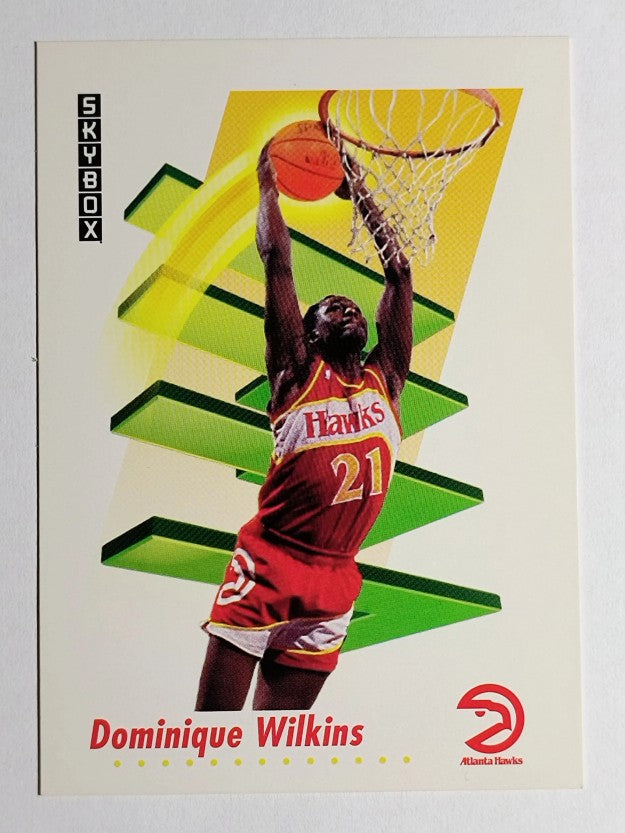 1991-92 SkyBox #10 Dominique Wilkins
