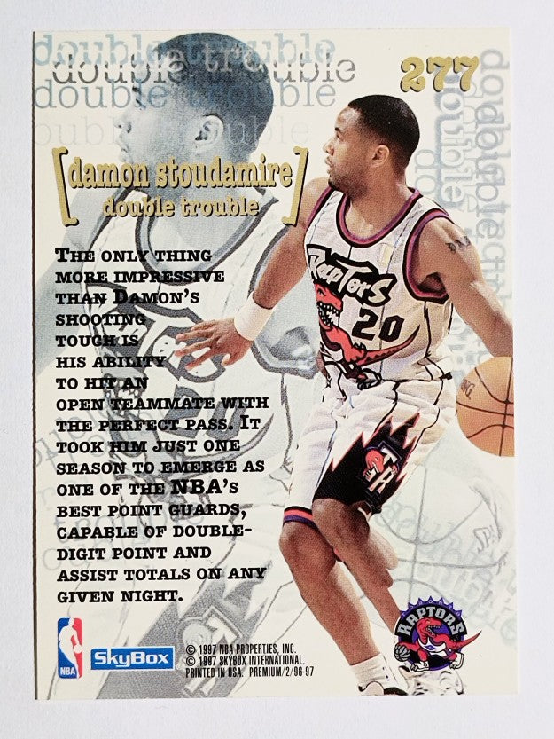 1996-97 SkyBox Premium #277 Damon Stoudamire DT