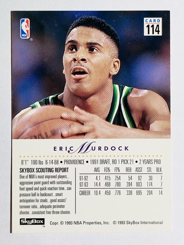 1993-94 SkyBox Premium #114 Eric Murdock
