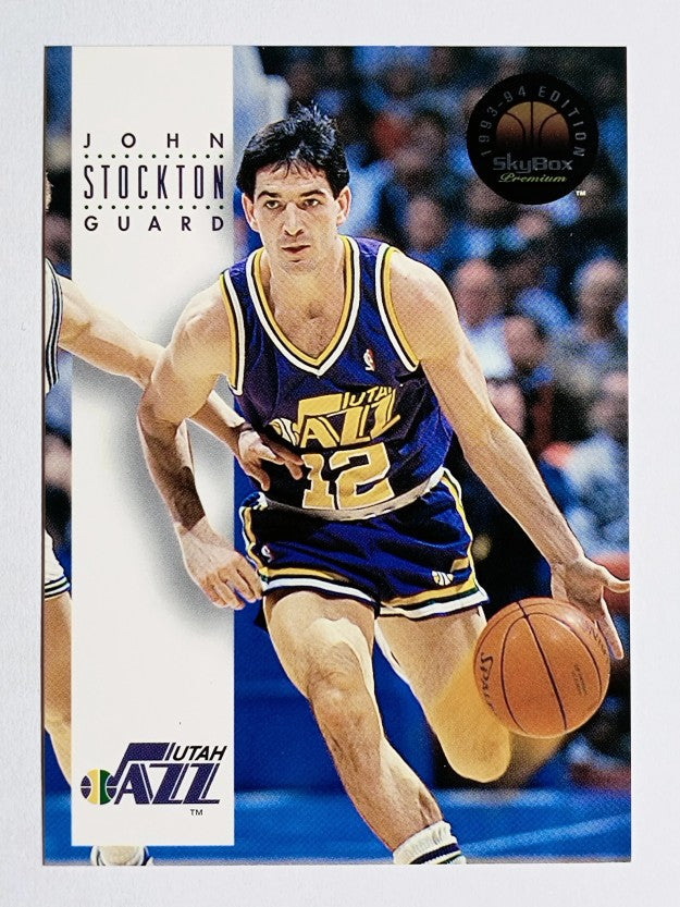 1993-94 SkyBox Premium #179 John Stockton (NM)
