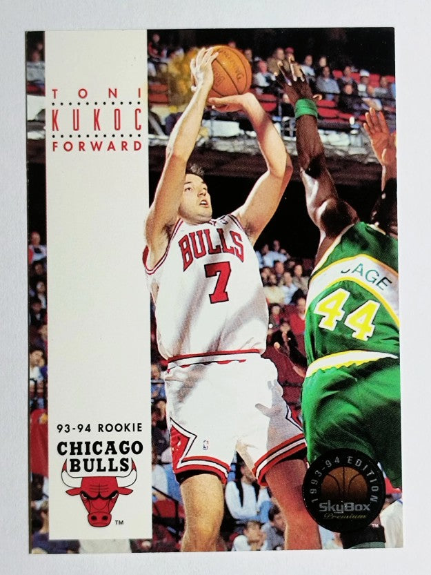 1993-94 SkyBox Premium #207 Toni Kukoc RC