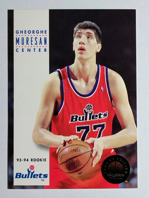1993-94 SkyBox Premium #290 Gheorghe Muresan RC