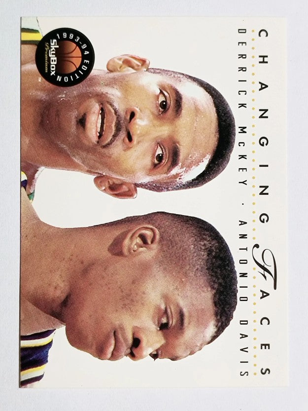 1993-94 SkyBox Premium #302 Derrick McKey CF/Antonio Davis