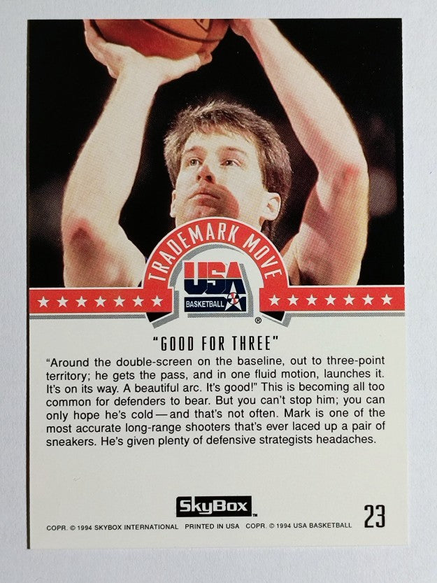 1994 SkyBox USA #23 Mark Price/Trademark Move