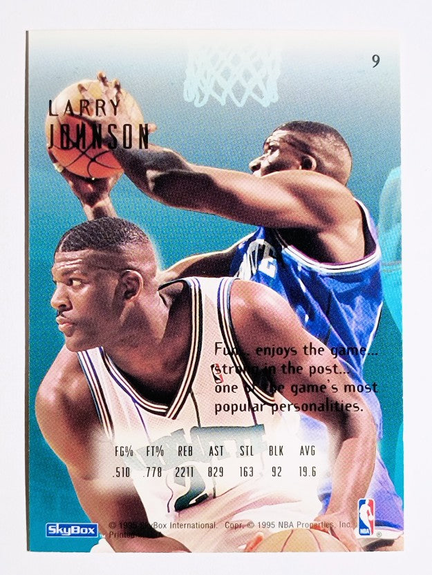 1994-95 Emotion #9 Larry Johnson