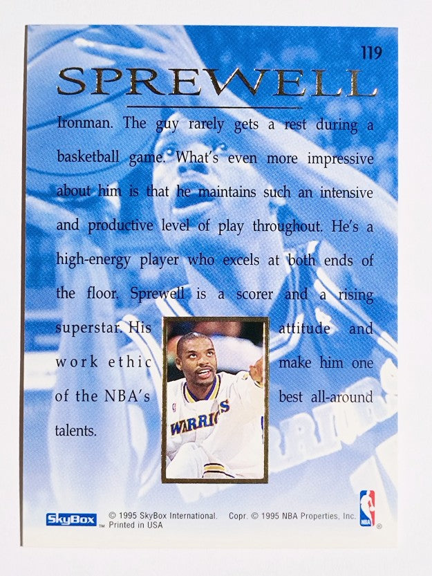 1994-95 Emotion #119 Latrell Sprewell MAS