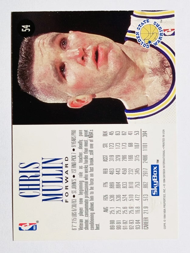 1994-95 SkyBox Premium #54 Chris Mullin
