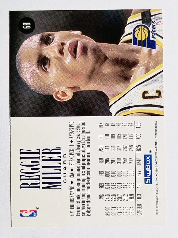 1994-95 SkyBox Premium #68 Reggie Miller