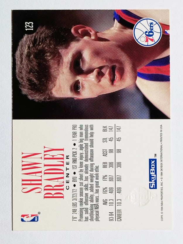 1994-95 SkyBox Premium #123 Shawn Bradley