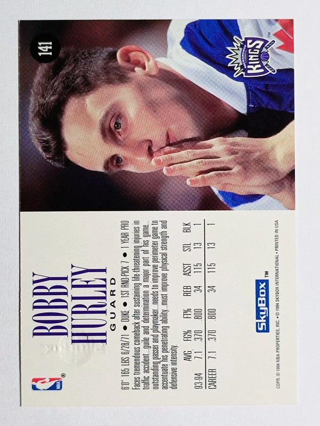 1994-95 SkyBox Premium #141 Bobby Hurley