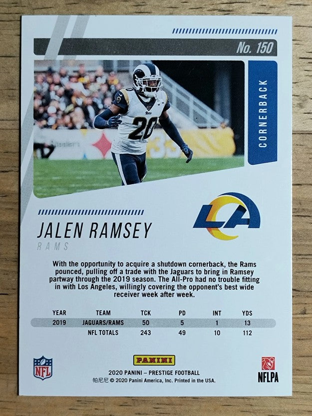 2020 Prestige #150 Jalen Ramsey